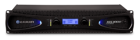 Crown XLS1002 - 2-kanavainen vahvistin 2x350W @ 4Ω DSP:llä