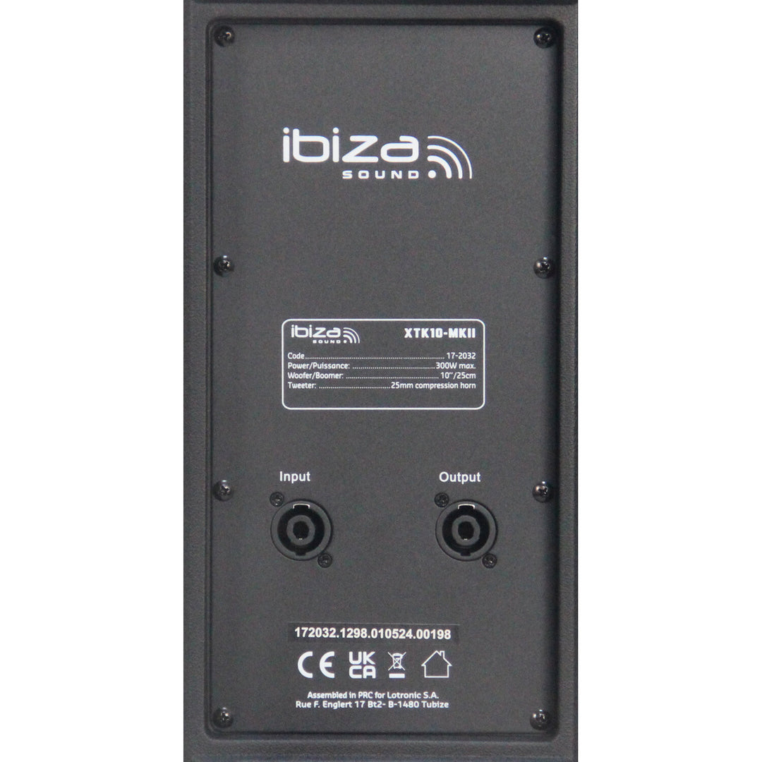 Ibiza XTK 10" - Passiivinen PA Kaiutin