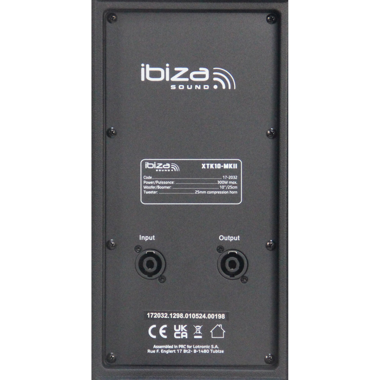 Ibiza XTK 10" passiivinen PA-kaiutin