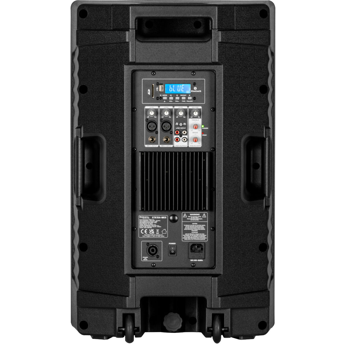 Ibiza XTK 15" aktiivikaiutin