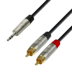 Y-splitkaapeli Minijack Phono (3m)