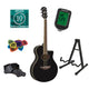 Yamaha APX600 Western Guitar Starter Pack (musta)