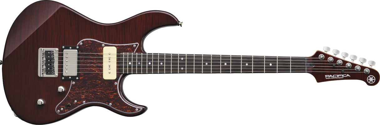 Yamaha Pacifica Sähkökitara GPA611H Flame Maple Sähkökitara (Root Beer)