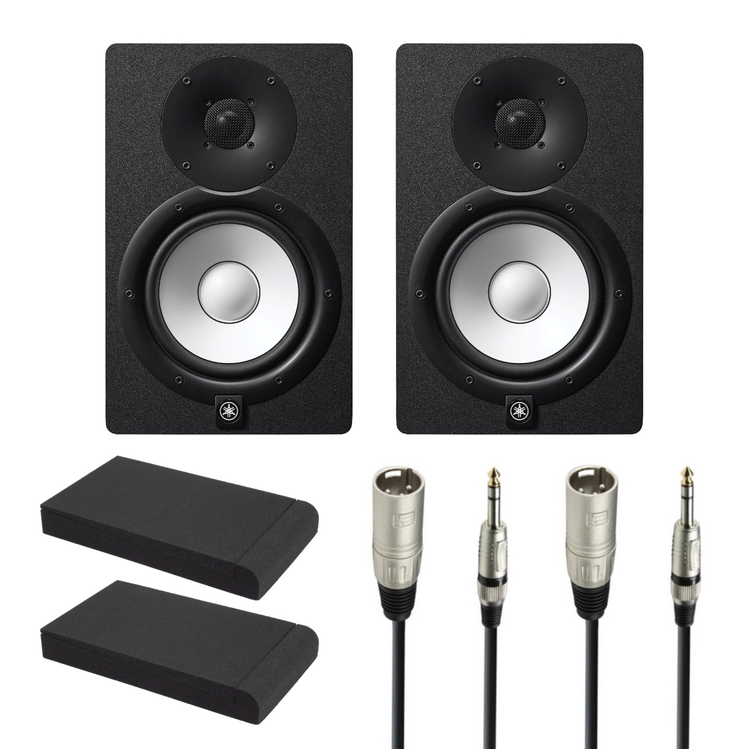 Yamaha HS7 Studio Monitor Starter Kit (musta)