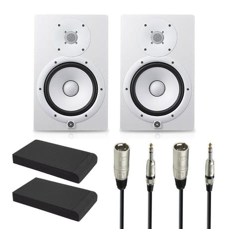 Yamaha HS7 - Studiomonitori Startpakka (Hvid)