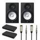 Yamaha HS8 Studio Monitor Starter Kit (musta)