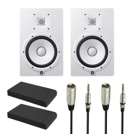Yamaha HS8 - Studiomonitori Startpakka (Hvid)