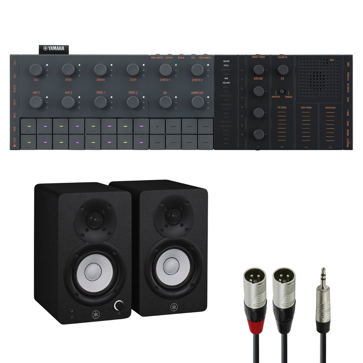 Yamaha Seqtrak Starter Kit (musta)