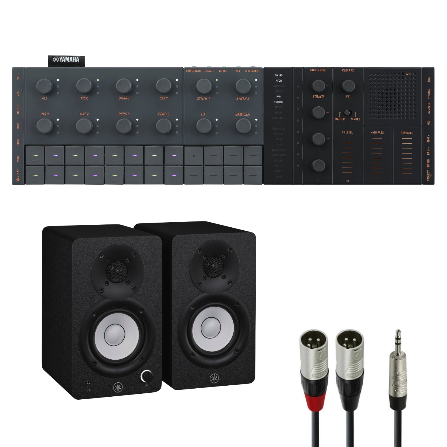 Yamaha Seqtrak Starter Kit (musta)