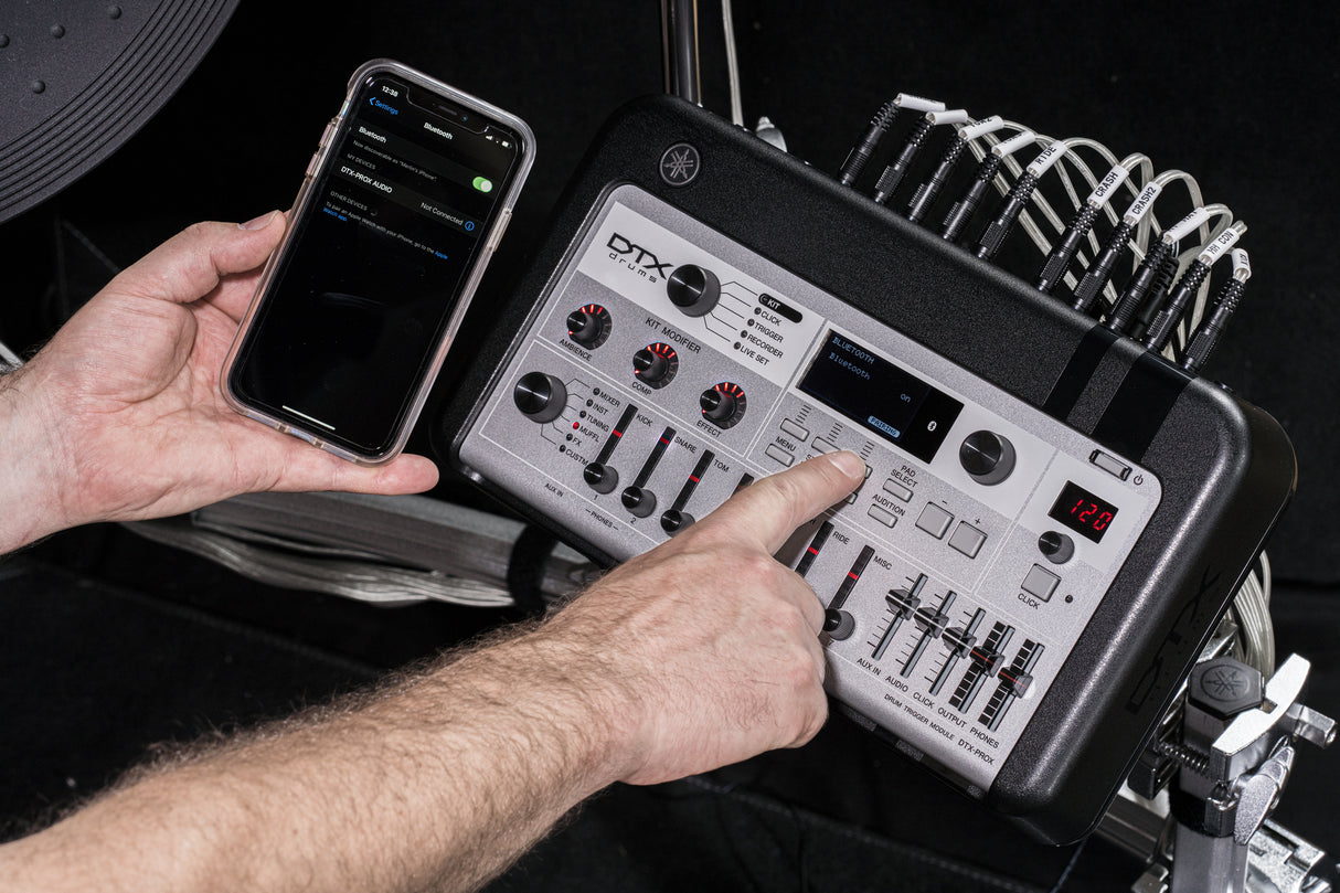 Yamaha DTX10K-X Electric Drum Kit (Black Forrest)