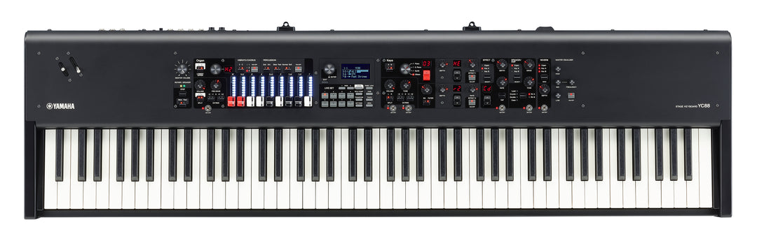 Yamaha YC88 Digital Stage Kosketinsoittimet (Luonnonpuu)