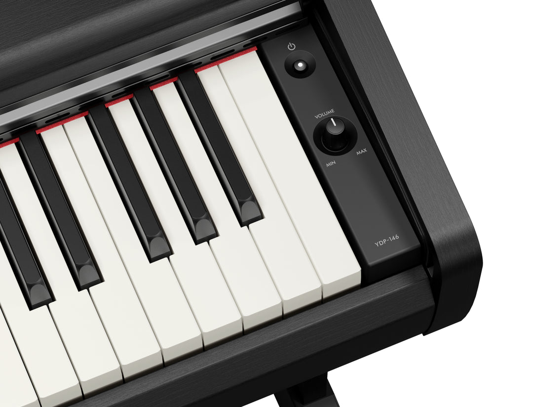 Yamaha YDP-146B Digitalpiano (Sort)