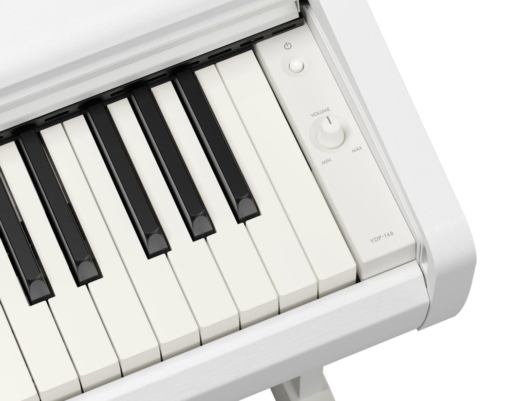 Yamaha YDP-146WH digitaalipiano (valkoinen)