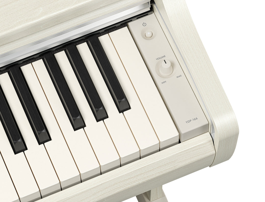Yamaha YDP-166WB Digitaalinen Piano (Hvid Ask)