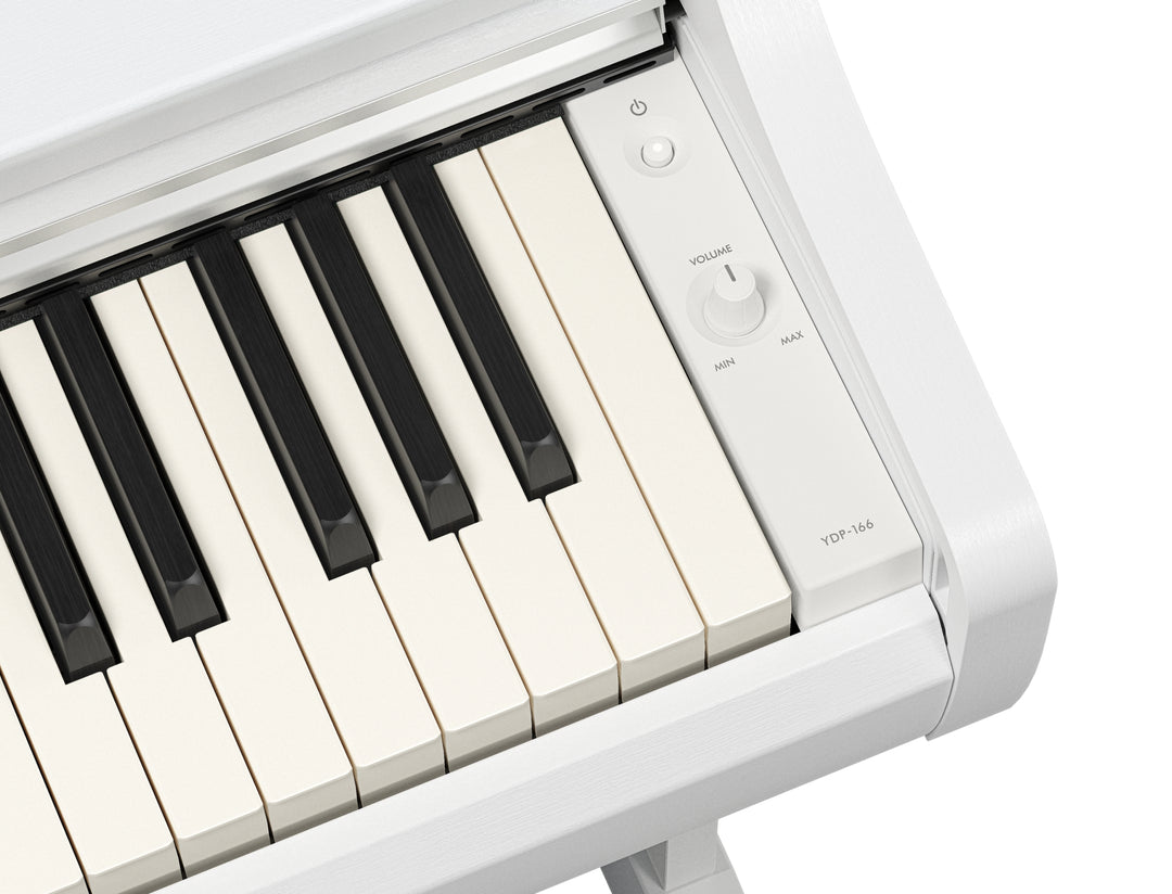 Yamaha YDP-166WH Digitaalinen Piano (Hvid)