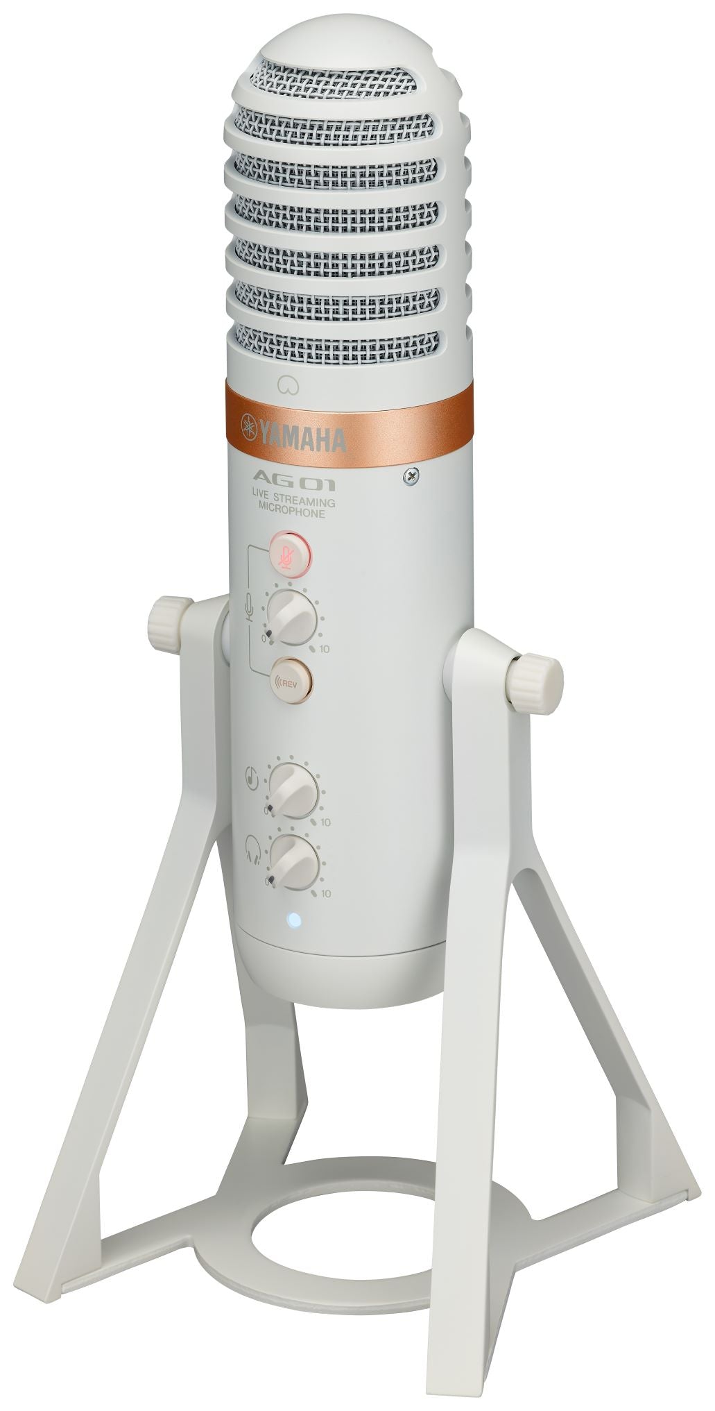 Yamaha AG01 USB-mikrofoni (valkoinen)