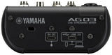 Yamaha AG03 MkII Live Streaming Mixer (musta)
