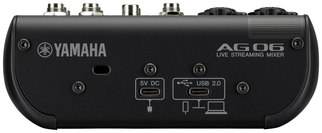 Yamaha AG06 MkII - Live Streaming -mikseri (Musta)
