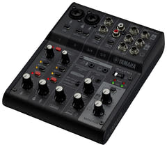 Yamaha AG06 MkII - Live Streaming -mikseri (Musta)