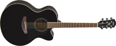 Yamaha CPX600 Western-kitarat (Musta)