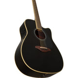 Yamaha FGC-TA TransAcoustic Western kitara (musta)