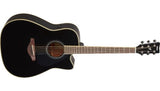 Yamaha FGC-TA TransAcoustic Western kitara (musta)