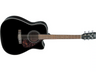 Yamaha FX370C Elektronisk Akustisk Kitarat (Sort)