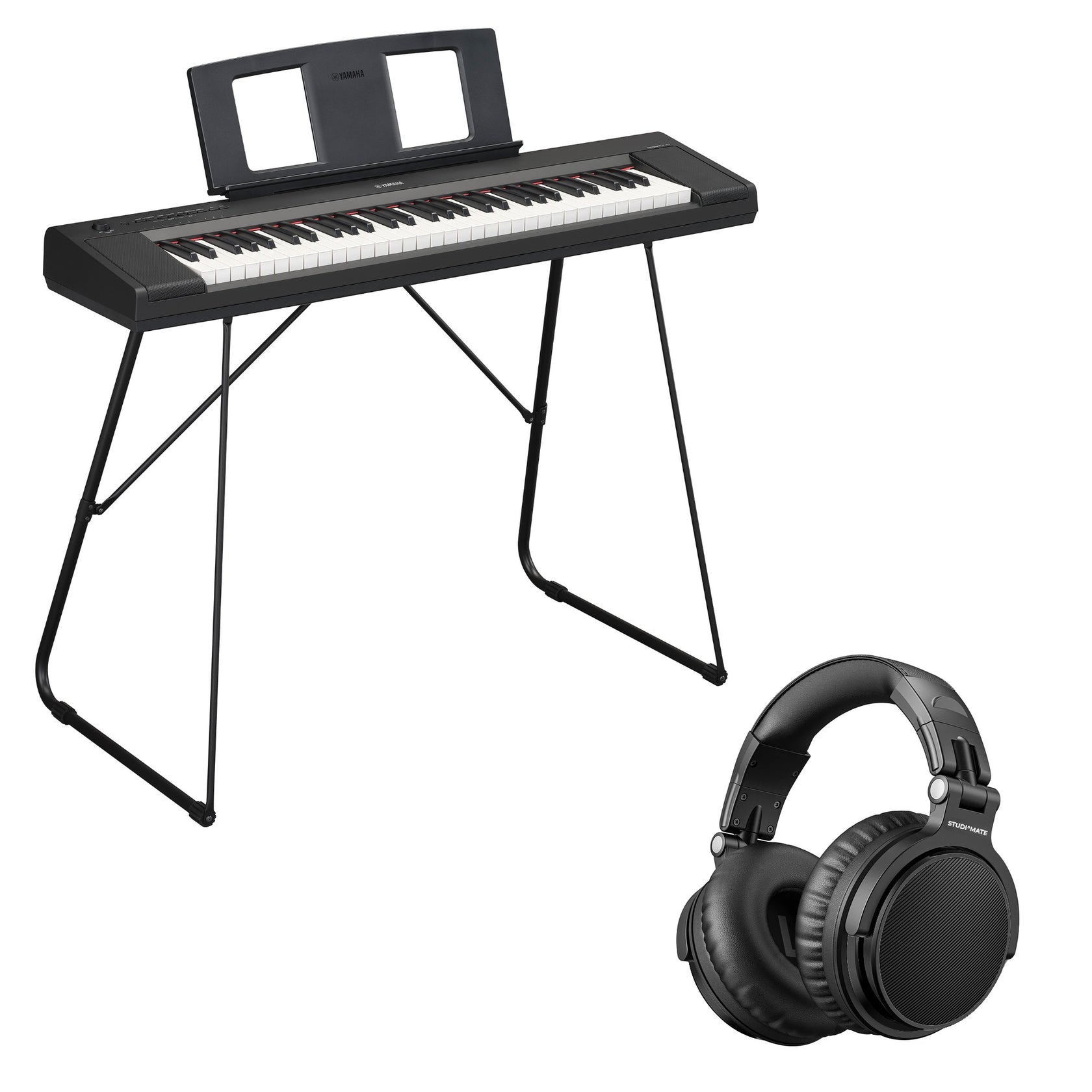 Yamaha NP-15B Aloituspaketti (Musta)