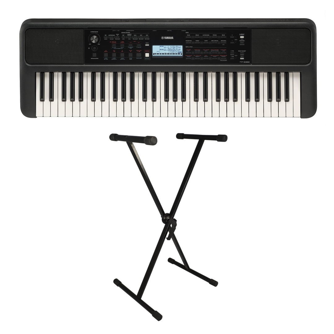 Yamaha PSR-E383 Kosketinsoittimet Aloituspaketti