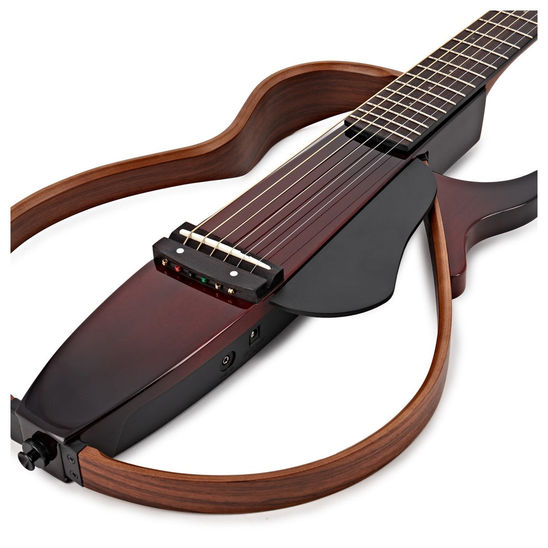 Yamaha SLG200S Silent Steel Guitar (Crimson Red Burst)