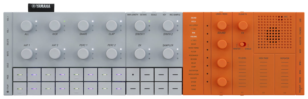 Yamaha Seqtrak Sekvensseri (Oranssi)