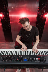 Yamaha YC88 Digital Stage Keyboard (Natural Wood)