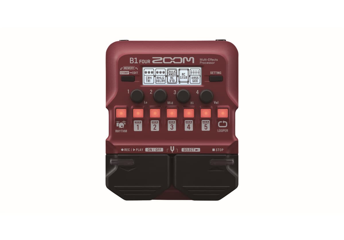 Zoom B1 Four Basso Multiefekti