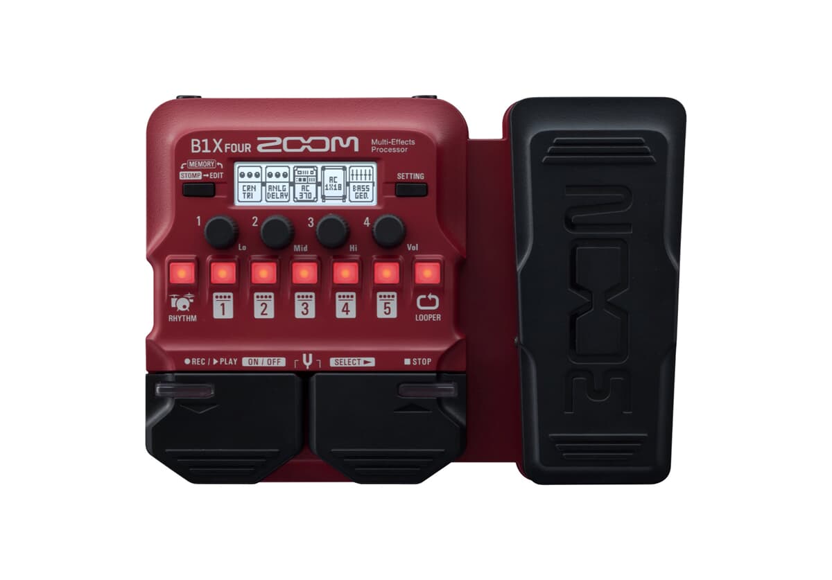 Zoom B1X Four Basso Multiefekti