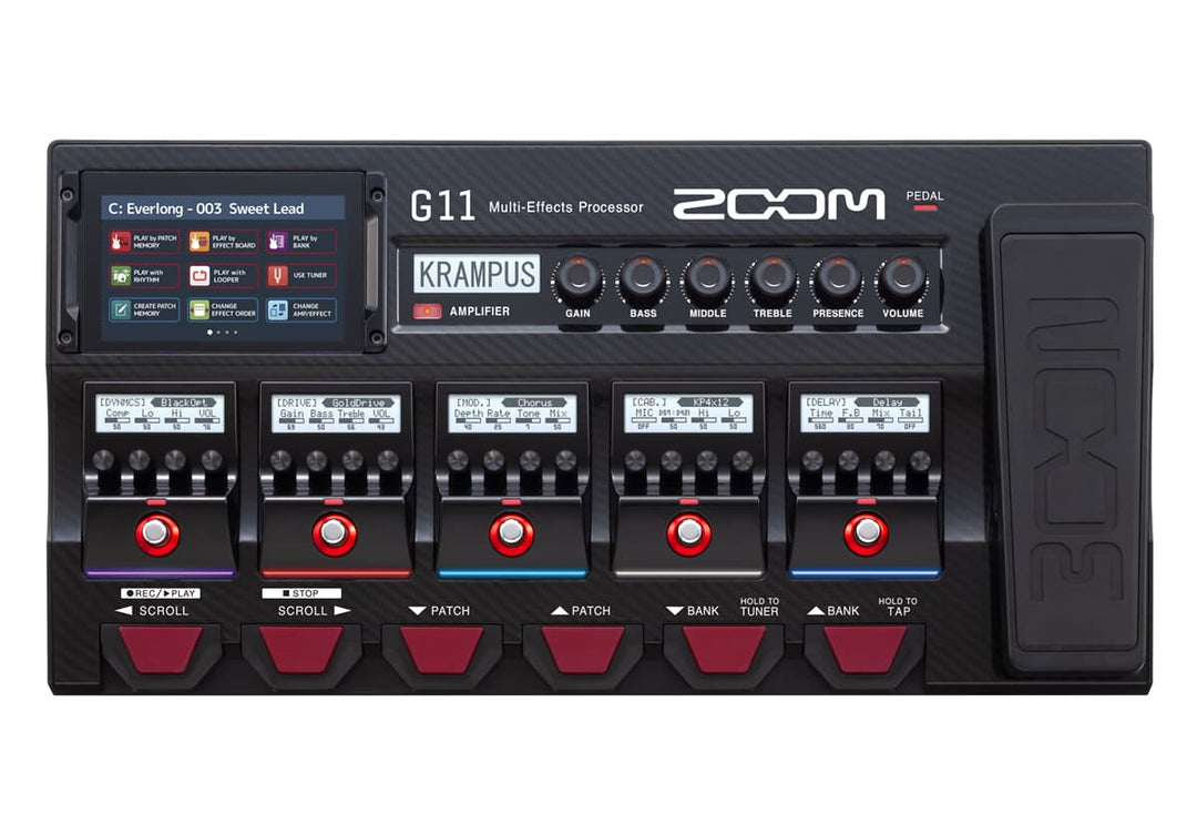 Zoom G11 Kitara Multiefekti