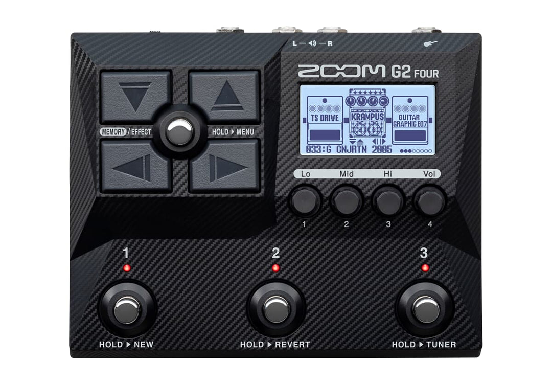 Zoom G2 Four Kitara Multiefekti