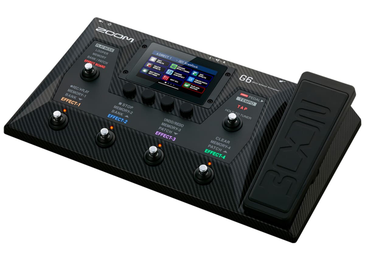 Zoom G6 Kitara Multiefekti