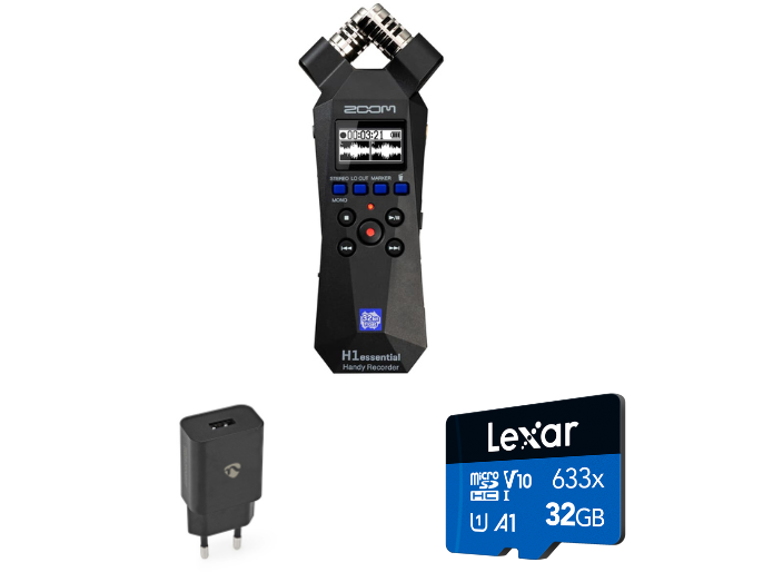 Zoom H1e Essential Aloituspaketti