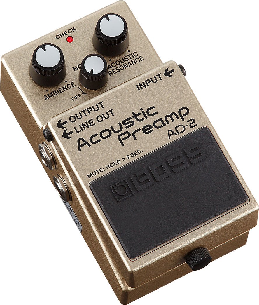 Boss AD-2 Acoustic Preamp Kitarapedaali