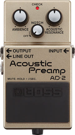 Boss AD-2 Acoustic Preamp Kitarapedaali