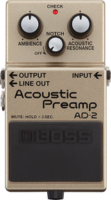 Boss AD-2 Acoustic Preamp kitara pedaali