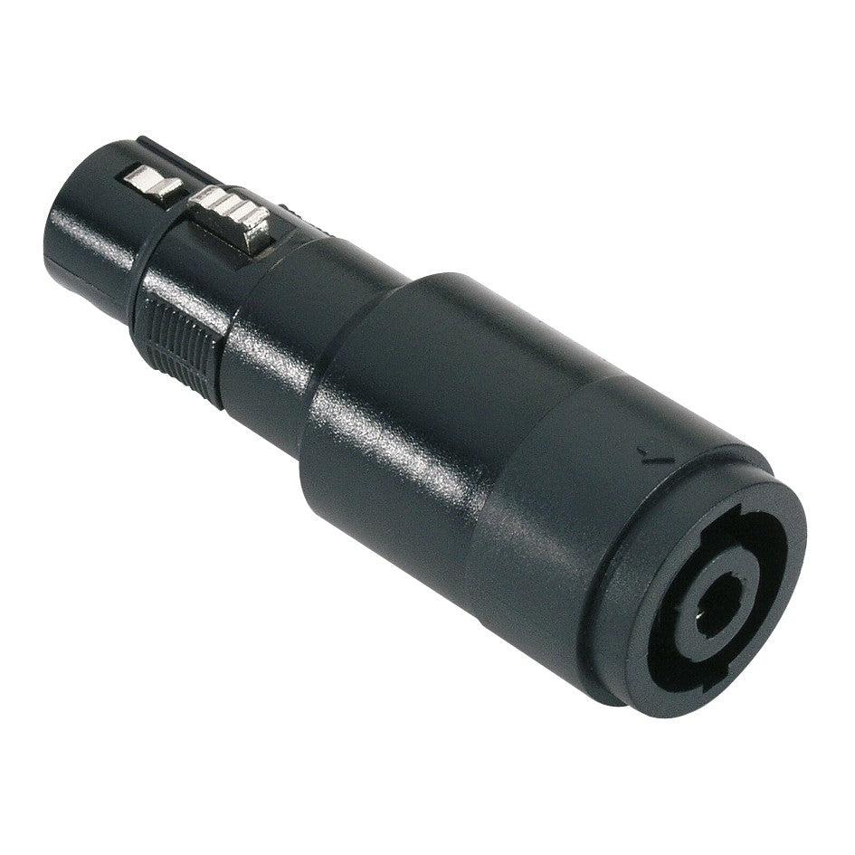 Adapteri Audio Stik Speakon 4-napainen Chassis XLR Naaras