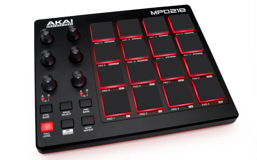 Akai MPD 218 USB-ohjain