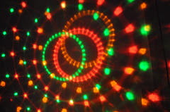 Ibiza Astro-Bat RGBA LED diskovalot