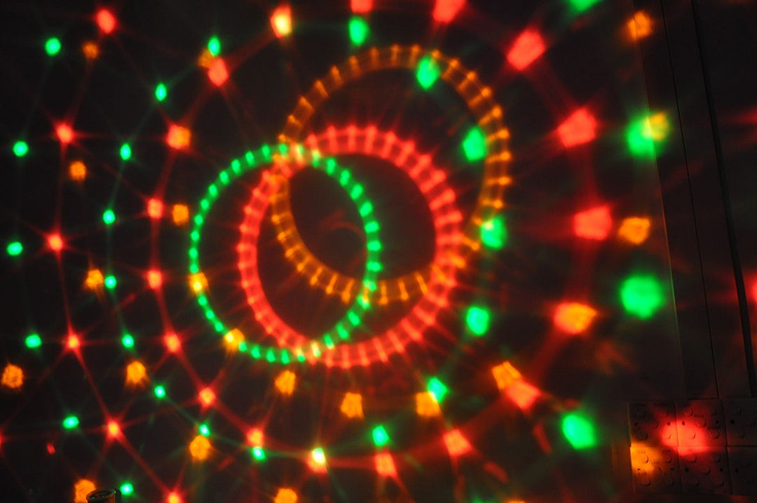 Ibiza Astro-Bat RGBA LED diskovalot