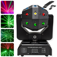 LIGHT4ME ATLAS liikkuva 4-in-1 LED-multiefektilamppu