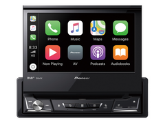 Pioneer AVH-Z7200DAB Apple CarPlay, Bluetooth ja USB
