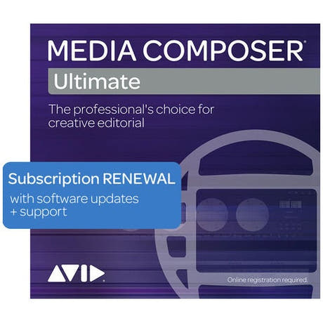 Media Composer Ultimate EDU Subscript RENEWAL