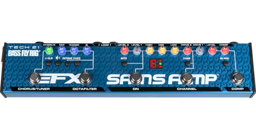 Tech 21 Bass Fly Rig v2 basso-multiefekti