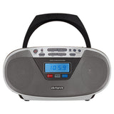 AIWA CDT-200 Boombox – CD, Bluetooth, USB & FM-radio, hopea